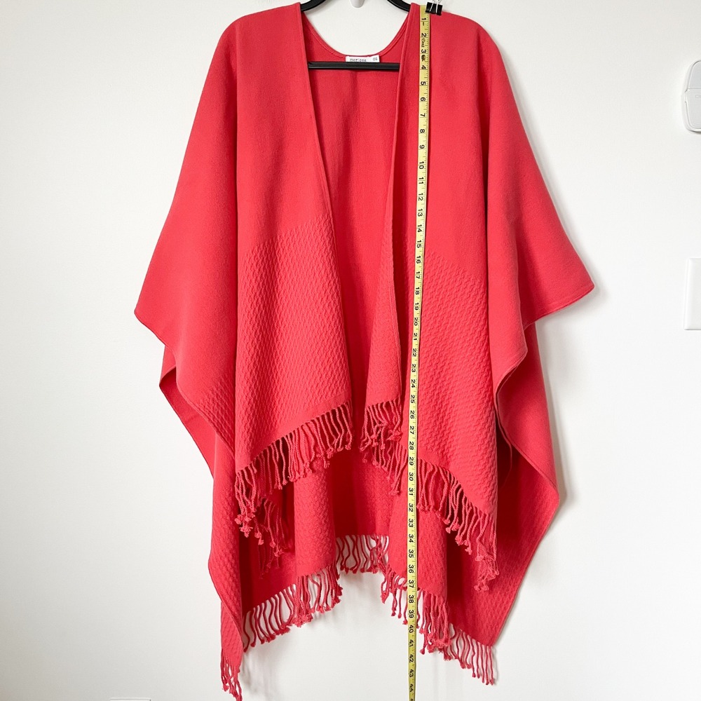 Mersea Travel Wrap Poppy Womens One Size Fringe - Picture 8 of 12